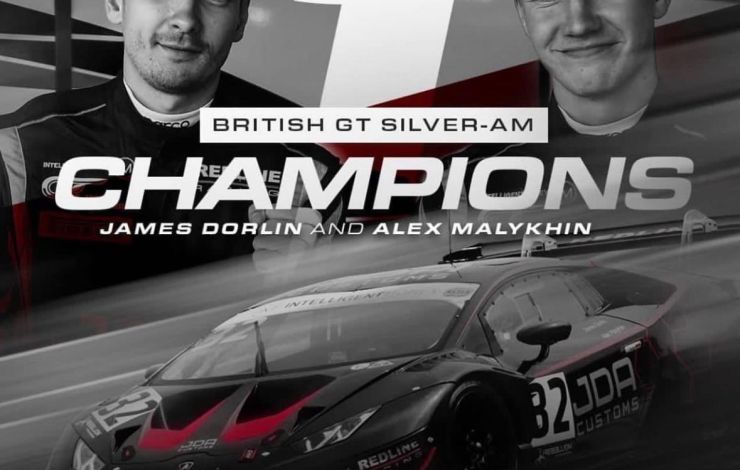 VICTORY - British GT Silver/Am 2022 Champions